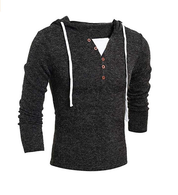 Men's Hooded Long Sleeve Sweatshirt