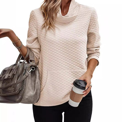 Autumn And Winter New High Neck Sweater Casual Top