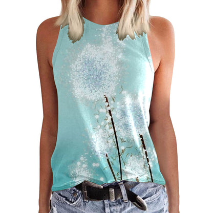 Women's Creative 3D Digital Printed T-shirt Female